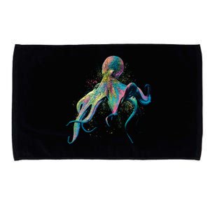 Colorful Octopus Microfiber Hand Towel