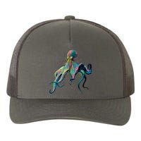 Colorful Octopus Yupoong Adult 5-Panel Trucker Hat