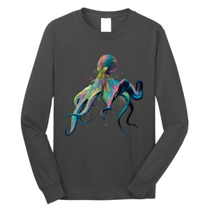 Colorful Octopus Long Sleeve Shirt