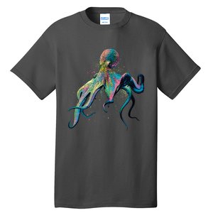 Colorful Octopus Tall T-Shirt