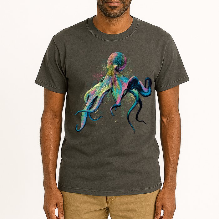 Colorful Octopus Tall T-Shirt