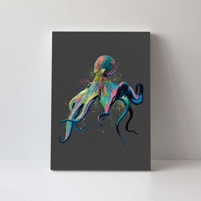 Colorful Octopus Canvas