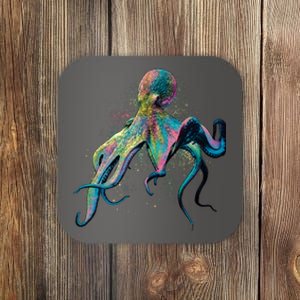 Colorful Octopus Coaster