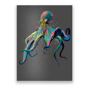 Colorful Octopus Poster