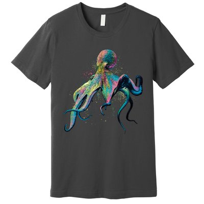 Colorful Octopus Premium T-Shirt