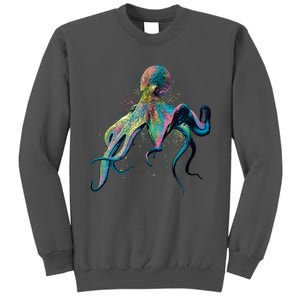 Colorful Octopus Tall Sweatshirt