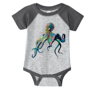 Colorful Octopus Infant Baby Jersey Bodysuit