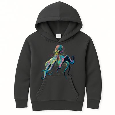 Colorful Octopus Kids Hoodie