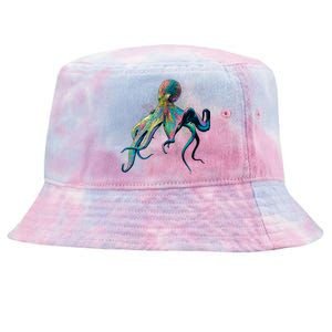 Colorful Octopus Tie-Dyed Bucket Hat