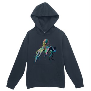 Colorful Octopus Urban Pullover Hoodie