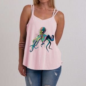 Colorful Octopus Women's Strappy Tank