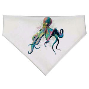 Colorful Octopus USA-Made Doggie Bandana