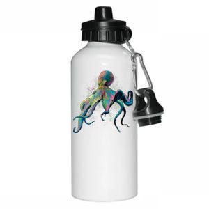 Colorful Octopus Aluminum Water Bottle