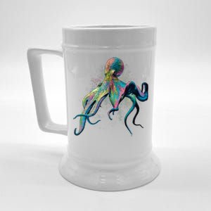 Colorful Octopus Beer Stein