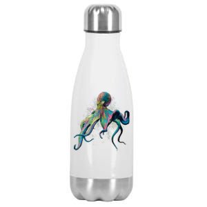 Colorful Octopus Stainless Steel Insulated Water Bottle