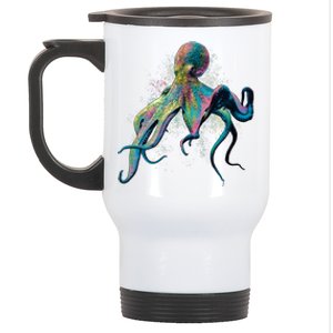 Colorful Octopus Stainless Steel Travel Mug