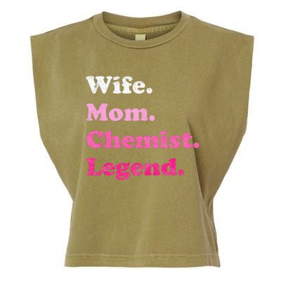 Chemist or Chemistry for Mom Wife Mother's Day Garment-Dyed Women's Muscle Tee