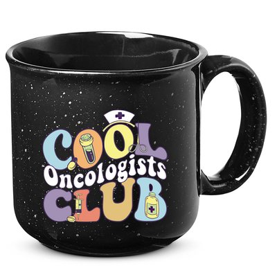 Cool Oncologists Club Oncology Practitioner Squad Groovy Gift 15oz Campfire Ceramic Mug