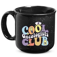 Cool Oncologists Club Oncology Practitioner Squad Groovy Gift 15oz Campfire Ceramic Mug