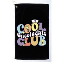 Cool Oncologists Club Oncology Practitioner Squad Groovy Gift Golf Towel