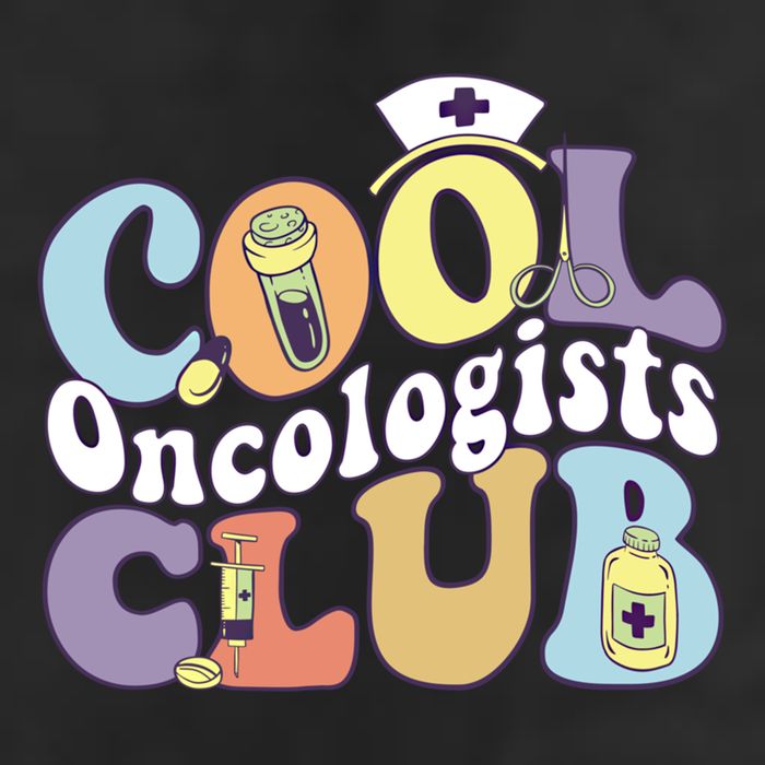 Cool Oncologists Club Oncology Practitioner Squad Groovy Gift Golf Towel