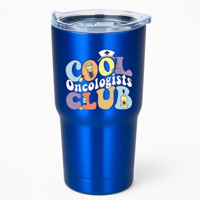 Cool Oncologists Club Oncology Practitioner Squad Groovy Gift Tumbler