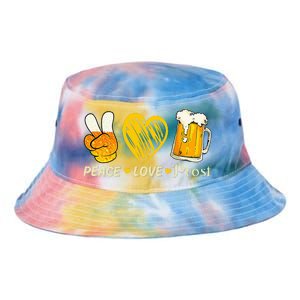 cute oktoberfest costume love prost prost oktoberfest Tie Dye Newport Bucket Hat