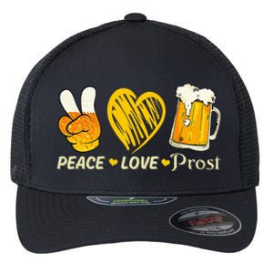 cute oktoberfest costume love prost prost oktoberfest Flexfit Unipanel Trucker Cap