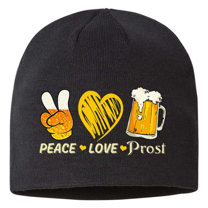 cute oktoberfest costume love prost prost oktoberfest Sustainable Beanie