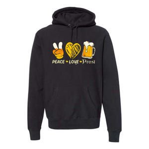 cute oktoberfest costume love prost prost oktoberfest Premium Hoodie