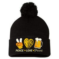 cute oktoberfest costume love prost prost oktoberfest Pom Pom 12in Knit Beanie