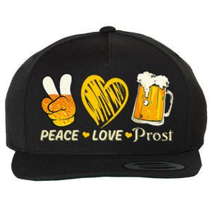 cute oktoberfest costume love prost prost oktoberfest Wool Snapback Cap