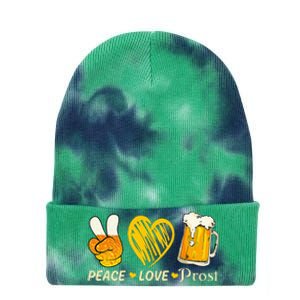 cute oktoberfest costume love prost prost oktoberfest Tie Dye 12in Knit Beanie