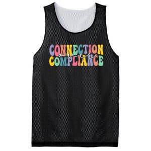 Connection Over Compliance Autism Awareness Month Mesh Reversible Basketball Jersey Tank