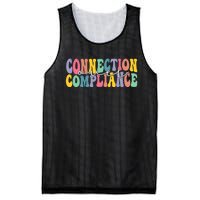 Connection Over Compliance Autism Awareness Month Mesh Reversible Basketball Jersey Tank