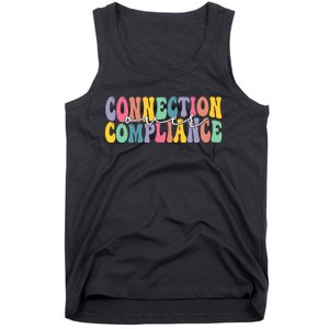 Connection Over Compliance Autism Awareness Month Tank Top