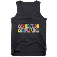 Connection Over Compliance Autism Awareness Month Tank Top