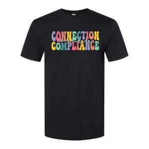 Connection Over Compliance Autism Awareness Month Softstyle CVC T-Shirt