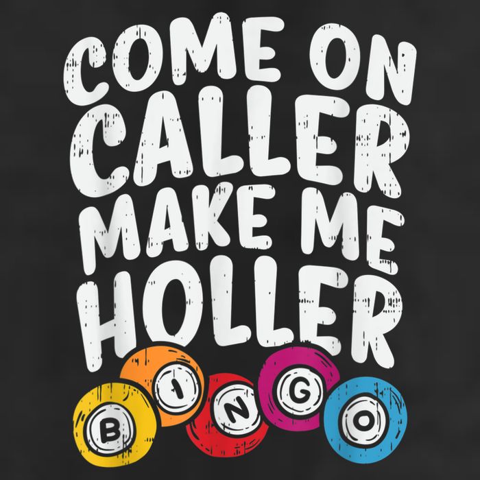 Come On Caller Make Me Holler Bingo Funny Player Quote 15oz Campfire Ceramic Mug
