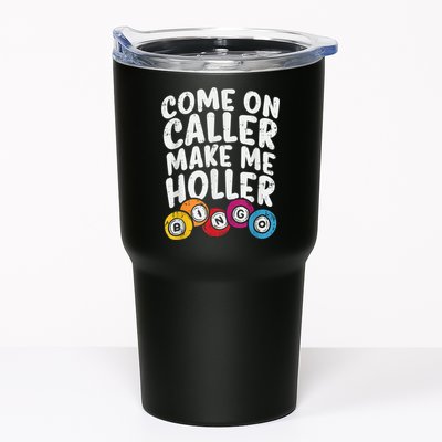 Come On Caller Make Me Holler Bingo Funny Player Quote Tumbler