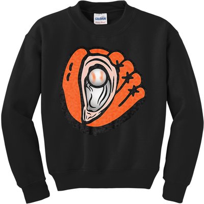 Chesapeake Oyster Catchers Logo Kids Sweatshirt