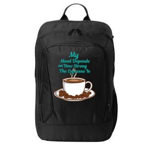 Cup Of Coffee Coffee Er And Office Worker Gift City Backpack