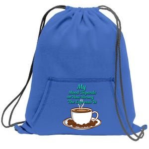 Cup Of Coffee Coffee Er And Office Worker Gift Sweatshirt Cinch Pack Bag