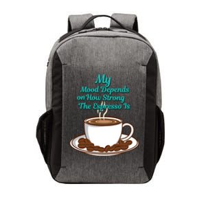 Cup Of Coffee Coffee Er And Office Worker Gift Vector Backpack