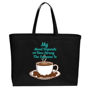 Cup Of Coffee Coffee Er And Office Worker Gift Cotton Canvas Jumbo Tote