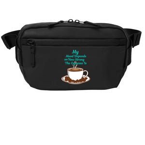 Cup Of Coffee Coffee Er And Office Worker Gift Crossbody Pack