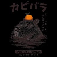 Capybara Onsen Capybara With Orange Capybara Lovers 16oz Travel Tumbler