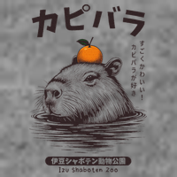 Capybara Onsen Capybara With Orange Capybara Lovers Toddler Sweatshirt