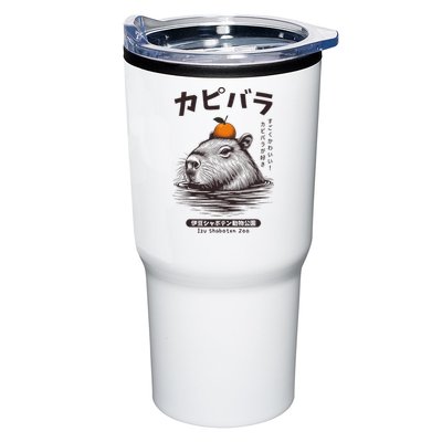 Capybara Onsen Capybara With Orange Capybara Lovers Tumbler