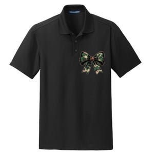 Camouflage Old Camo Bow Camo Coquette Bow Hunting Gift Dry Zone Grid Polo